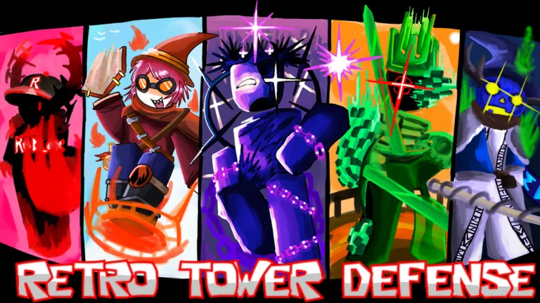 Retro Tower Defense cover art
